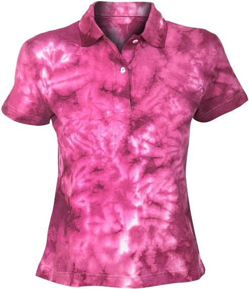 bluzka polo barwiona COLOR MIX