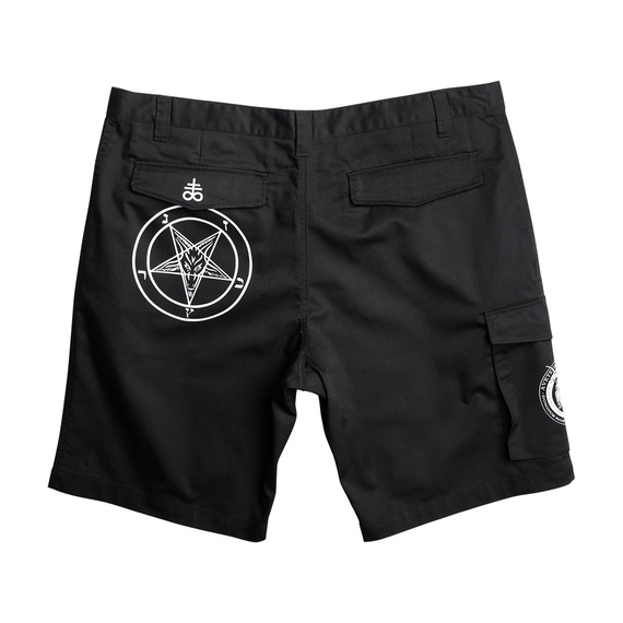 spodnie bojówki krótkie AMENOMEN - CHURCH OF SATAN (OMEN053)