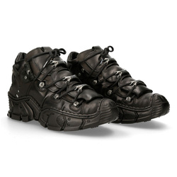 buty NEW ROCK ITALI NEGRO, NOMADA NEGRO, IMPACT NEGRO pin trasero [M-IMPACT016-C14]