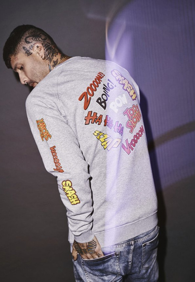 bluza JUSTICE LEAGUE TUTI, bez kaptura