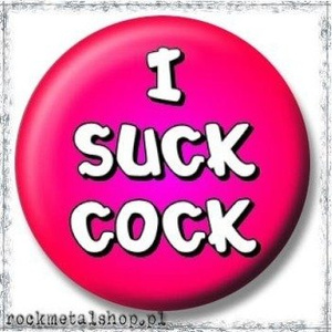 przypinka I SUCK Tabassum