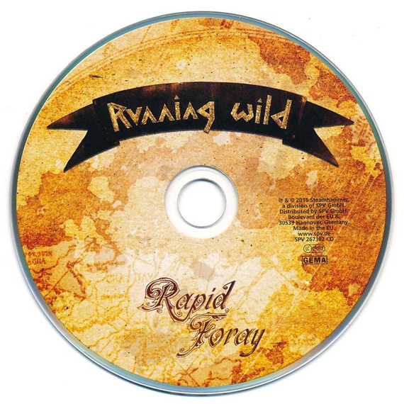 RUNNING WILD : RAPID FORAY (CD)