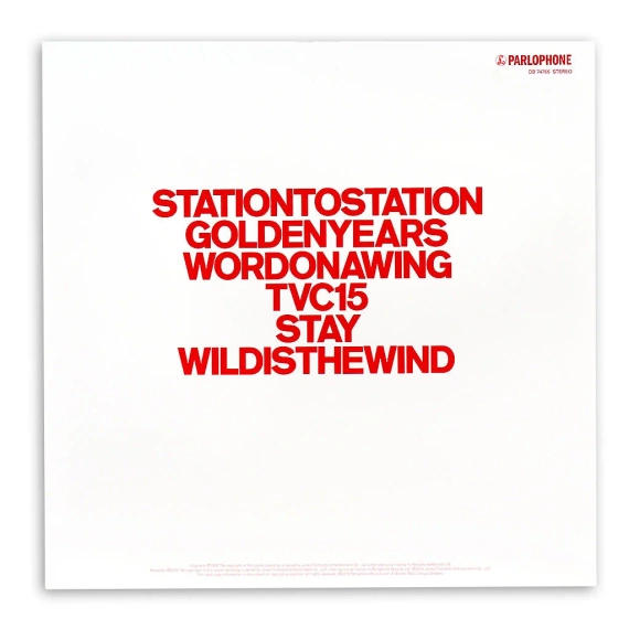 DAVID BOWIE: STATION TO STATION (LP VINYL)