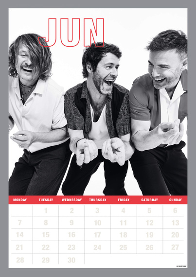 kalendarz TAKE THAT 2021