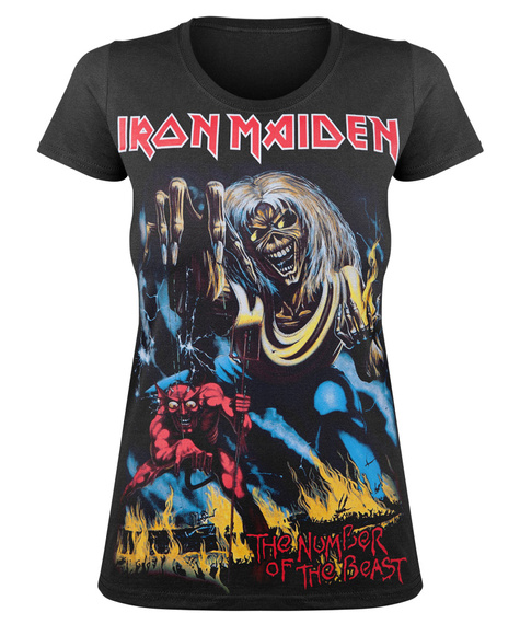 bluzka damska IRON MAIDEN - THE NUMBER OF THE BEAST