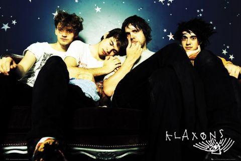 plakat THE KLAXONS - GROUP  