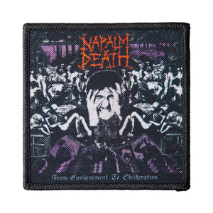 naszywka NAPALM DEATH - FROM ENSLAVEMENT TO OBLITERATION
