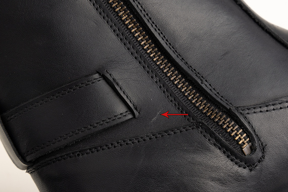 kowbojki GRINDERS - ROUTE 66 (BLACK), USZKODZONE