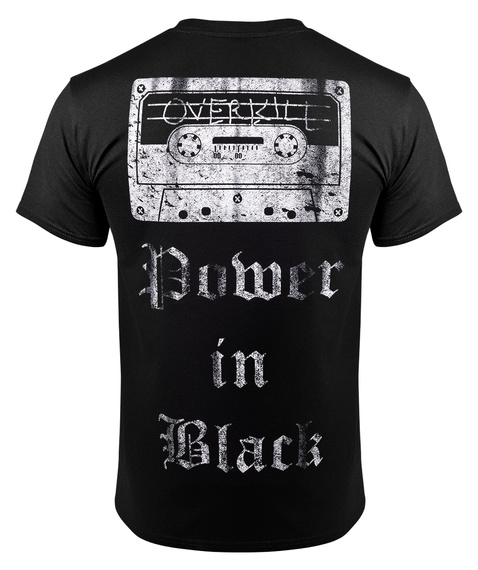 koszulka OVERKILL - POWER IN BLACK