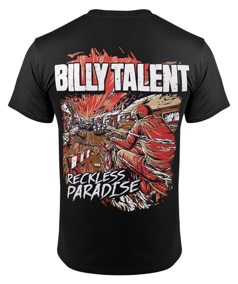 koszulka BILLY TALENT - B2B RECKLESS PARADISE, USZKODZONA