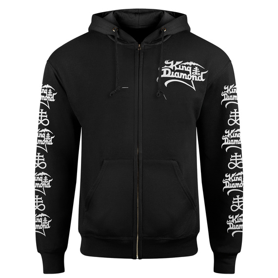 bluza KING DIAMOND - THEM rozpinana z kapturem
