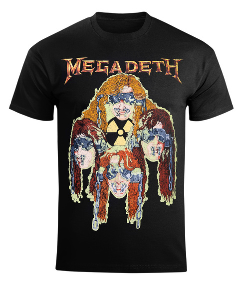 koszulka MEGADETH - NUCLEAR GLOW HEADS