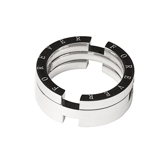 obrączka + łańcuszek FOREVER