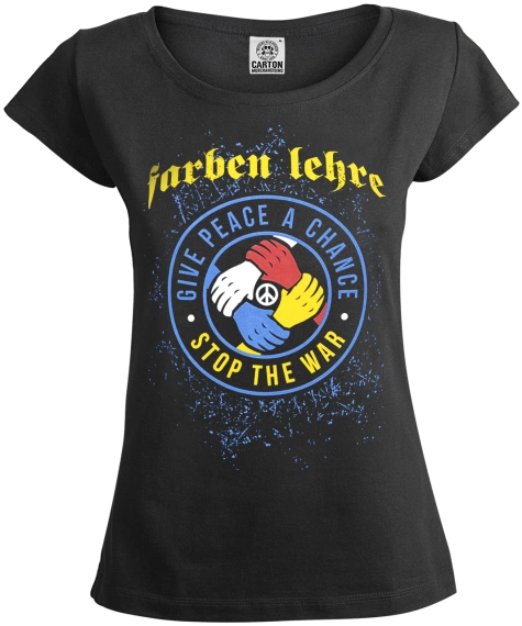 bluzka damska FARBEN LEHRE - STOP THE WAR