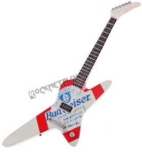 miniaturka gitary W.A.S.P. CHRIS HOLMES - JACKSON BUDWEISER STYLE