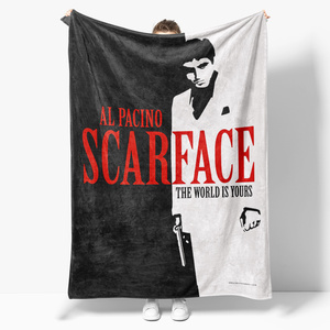 narzuta/koc SCARFACE - THE WORLD IS YOURS