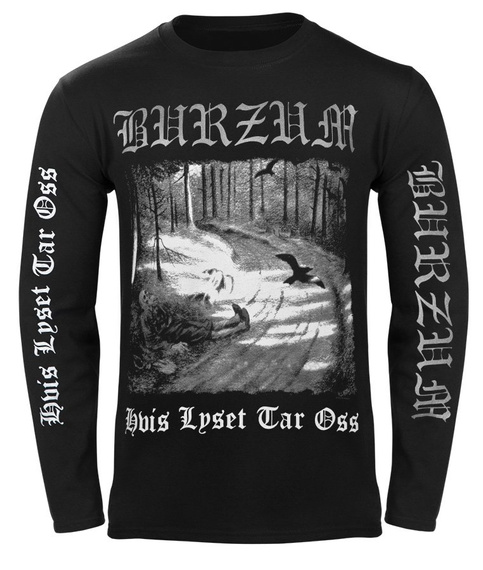 longsleeve BURZUM - HVIS LYSET TAR OSS