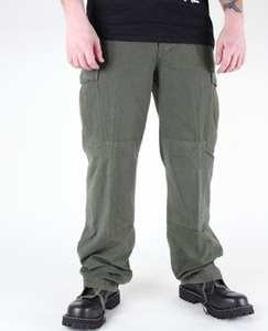 spodnie bojówki US FELDHOSE TYP BDU R/S CO PREWASH OLIV