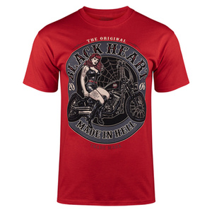 koszulka BLACK HEART - EMBER RED