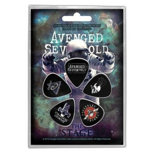 zestaw kostek do gitary AVENGED SEVENFOLD - THE STAGE (5 szt)