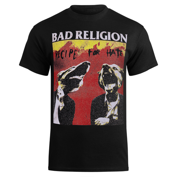 koszulka BAD RELIGION - DISTRESSED RECIPE FOR HATE