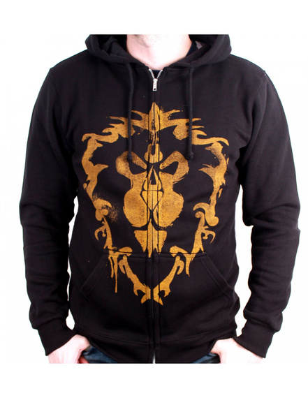bluza WARCRAFT - ALLIANCE SPRAY, rozpinana z kapturem
