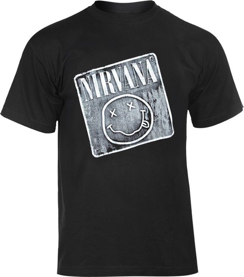 koszulka NIRVANA - SMILEY
