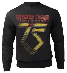 bluza TWISTED SISTER - YOU CAN' T STOP ROCK 'N' ROLL, bez kaptura