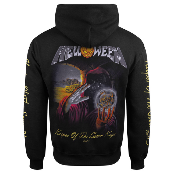 bluza HELLOWEEN - KEEPER OF THE SEVEN KEYS PART 1 rozpinana z kapturem