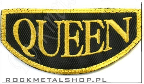 naszywka QUEEN - YELLOW