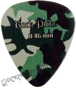 kostka gitarowa ROCK PICK - WOODLAND CAMO