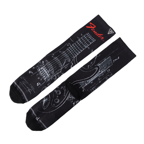 skarpetki FENDER - BLUEPRINT