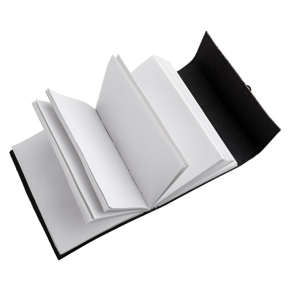 notes/zeszyt w skórzanej oprawie PENTAGRAM