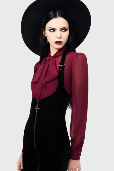 spodnie dzwony KILLSTAR - OBSCURELLA