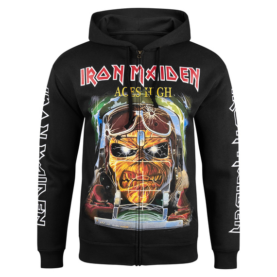 bluza IRON MAIDEN - ACES HIGH rozpinana z kapturem