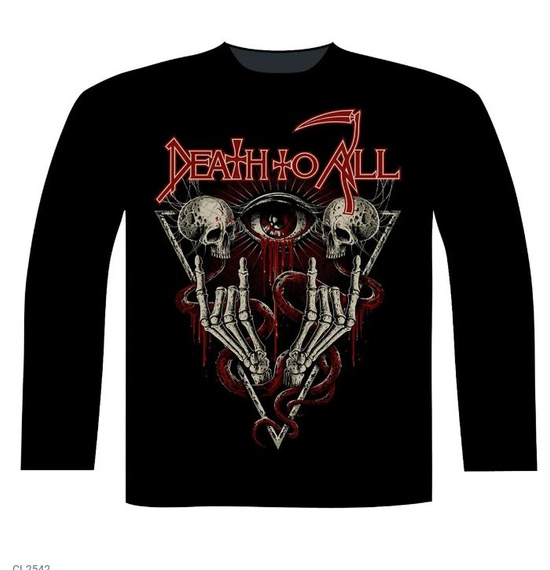 longsleeve DEATH TO ALL - HORNS