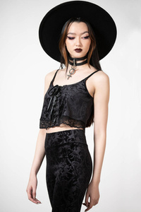 top damski KILLSTAR - FABLED (BLACK)