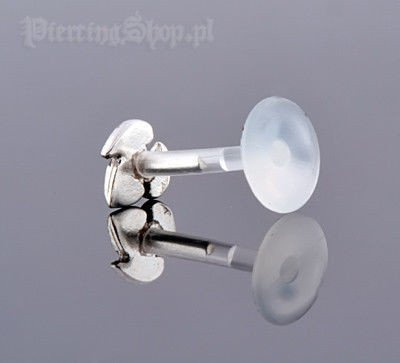 kolczyk do chrząstki TRAGUS LABRET SERCA TRIBAL