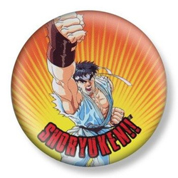 przypinka STREET FIGHTER - RYU Ø38mm