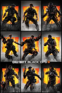 plakat CALL OF DUTY: BLACK OPS 4 - CHARACTERS