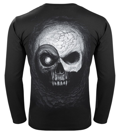 longsleeve YIN YANG SKULLS