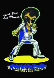 flaga ELVIS - ALIEN