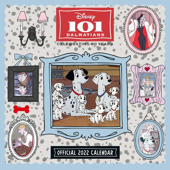 kalendarz 101 DALMATYŃCZYKÓW (101 DALMATIANS) 2022