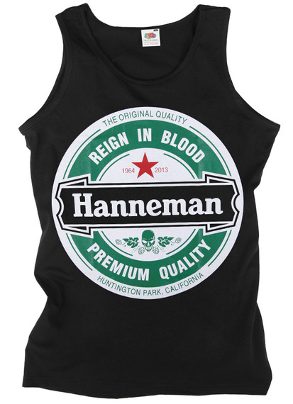 koszulka na ramiączkach SLAYER - HANNEMAN