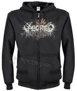 bluza ABORTED - HUMANITY IS A DISEASE, rozpinana z kapturem