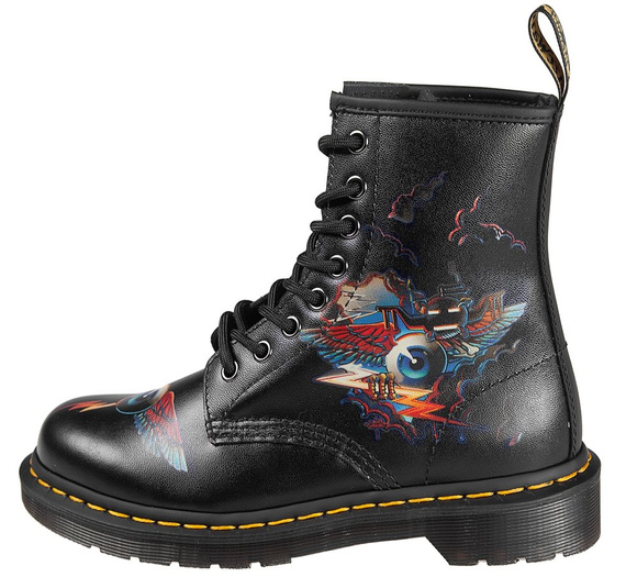 glany DR. MARTENS - DM 1460 RG EYE MULTI RICK GRIFFIN EYE BACKHAND (DM24875102)