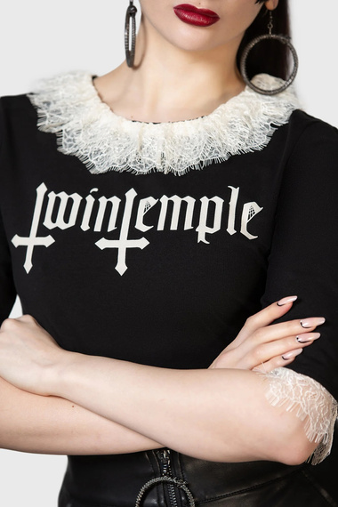 bluzka damska KILLSTAR / TWIN TEMPLE - HEXEN, USZKODZONA