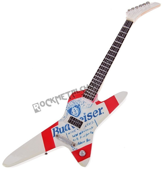 miniaturka gitary W.A.S.P. CHRIS HOLMES - JACKSON BUDWEISER STYLE