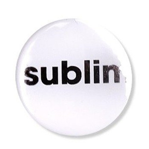 przypinka SUBLIM - LOGO