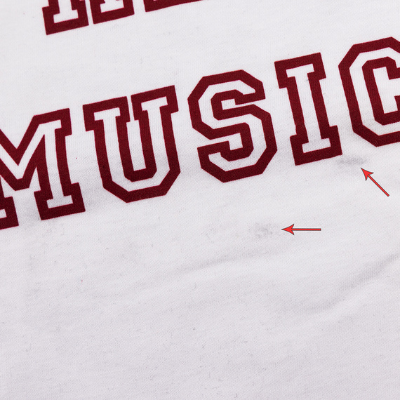 koszulka I LOVE REGGAE MUSIC, USZKODZONA